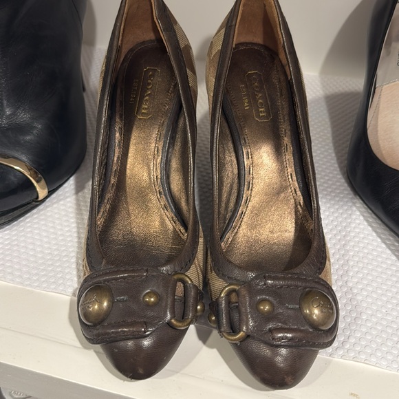 🔅AUTHENTIC🔅COACH LANEY SIGNATURE WEDGE reduced - Picture 7 of 7